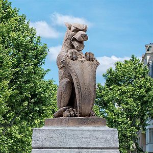 Devil Dog Of St. Michael'S Monastery Gargoyle Sentinel Statue: Each