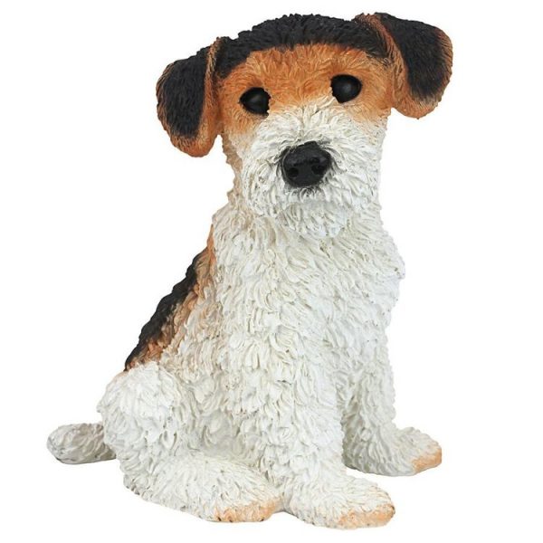 Fox Terrier Puppy Dog Statue