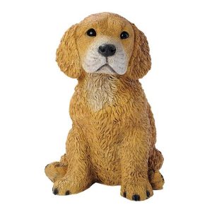 Golden Retriever Puppy Dog Statue