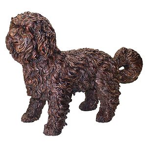 Rusty, The Dog Cast Bronze Garden Statue