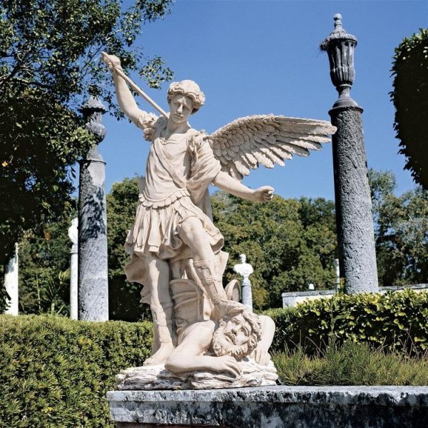 St. Michael The Archangel Garden Angel Statue