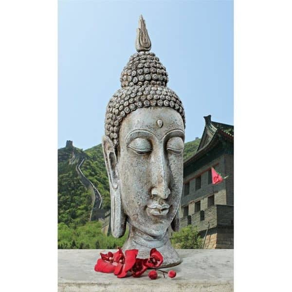 Sukhothai Buddha Asian Garden Sculptural Bust