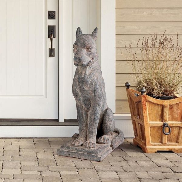 The Great Dane Sentinel Quiet Strength Dog Statue: Each