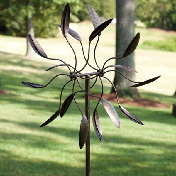 Twirler Metal Kinetic Garden Wind Spinner